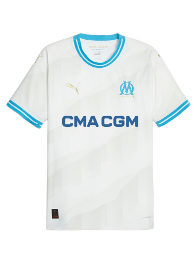 Olympique de Marseille 23/24 Authentisches Heimtrikot Herren, Weiß, Größe: 3XL, Kleidung
