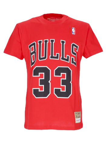 Mitchell & Ness NBA Scottie Pipen Chicago Bulls Tee BMTRINTL1074-CBUSPRED1