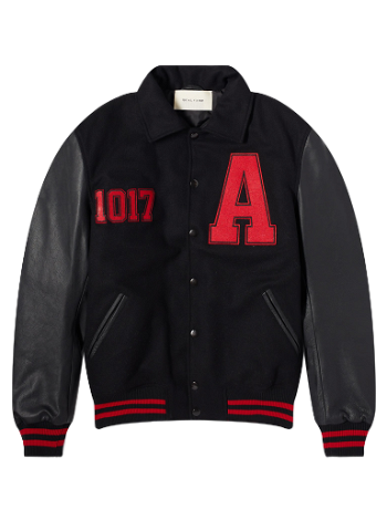 1017 ALYX 9SM Logo Varsity Jacket AAMOU0449FA01BLK0001