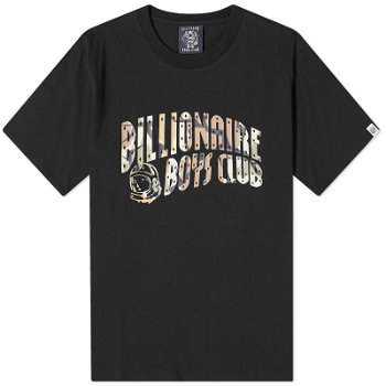 BILLIONAIRE BOYS CLUB Camo Arch Logo T-Shirt B24133-BLK