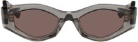Garavani Gray III Irregular Frame Sunglasses