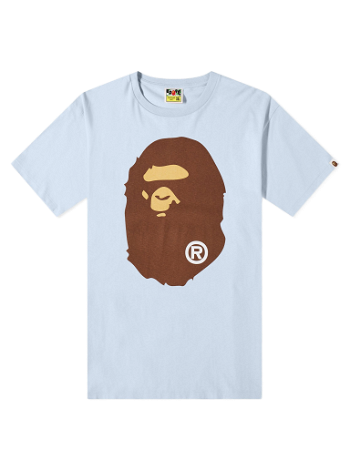 BAPE Pigment Big Ape Head T-Shirt Sax 001TEJ301022M-SAX