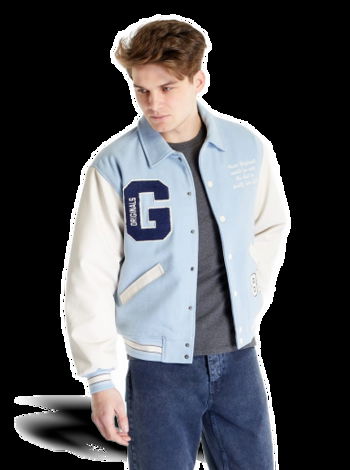 GUESS Go Ivan Letterman Jacket London Sky M2RL33WEI00-G7FZ