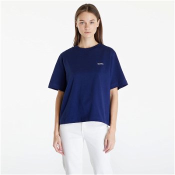 Queens Essential T-Shirt With Contrast Print Blue QNS_019