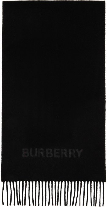 Burberry Vintage Check Scarf Black 8063869
