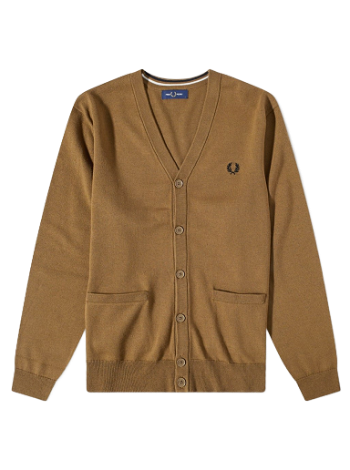 Fred Perry Authentic Merino Cardigan Shaded Stone K9551-P96