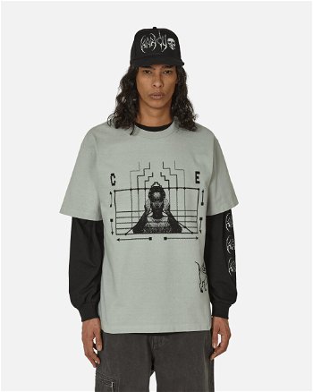 Cav Empt Overdye Cause And Effect T-Shirt Grey CES25T26 GRY