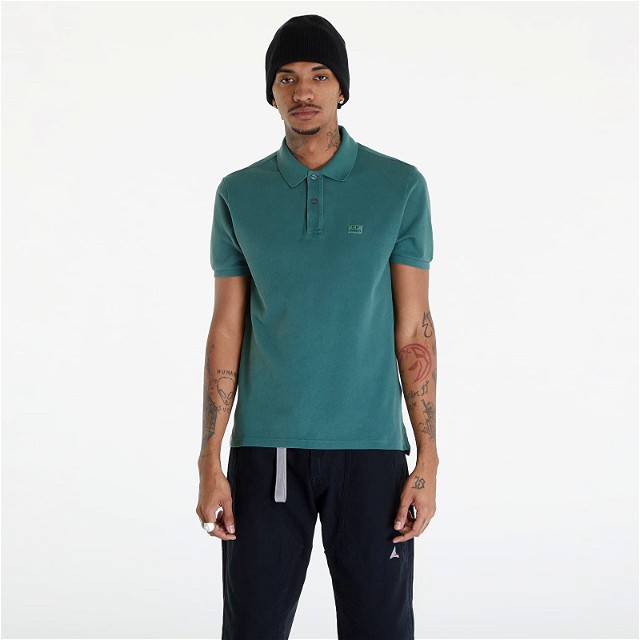 Short Sleeve Polo T-Shirt Duck Green