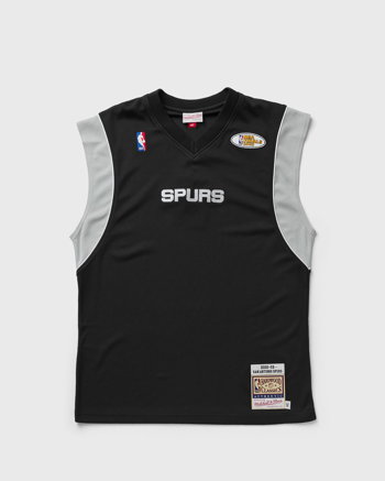 Mitchell & Ness NBA Authentic Shooting Shirt San Antonio Spurs 2002-03 ASSH4938-SAS02PPPBLCK