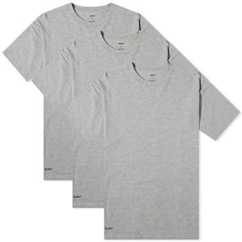 WTAPS Skivvies 3-Pack T-Shirt 241MYDT-UWM01-GRY