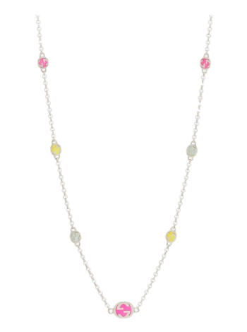 Gucci Jewellery Interlocking G Coloured Enamel Necklace YBB728953001