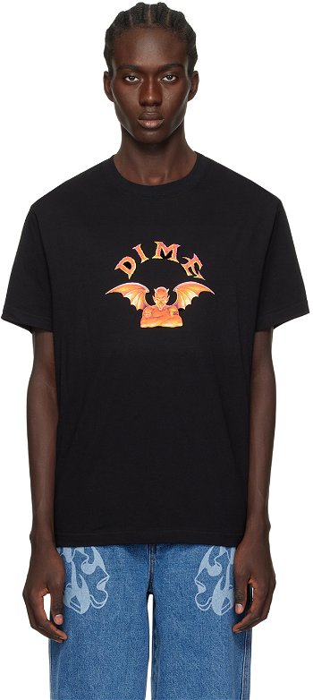 Dime 'Devil' T-Shirt DIMEHO2323BLK