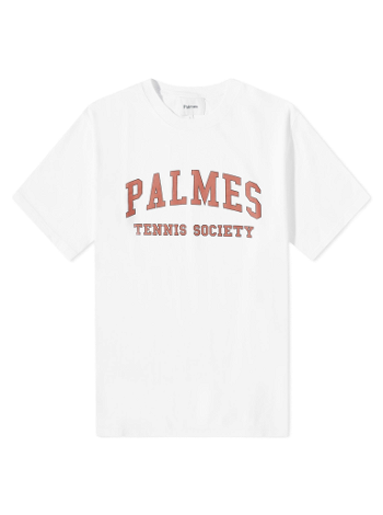 Palmes Ivan Collegate Tee 00230018-WHT