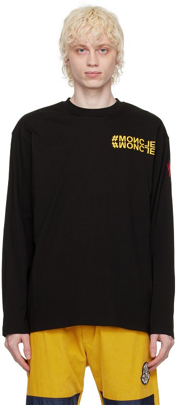 Moncler Crewneck Long Sleeve T-Shirt H20978D000048390T