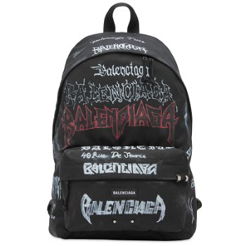 Balenciaga Metal Logo Explorer Backpack 503221-2AAXY-1000