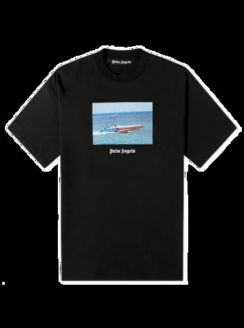 Palm Angels Getty Speedboat Tee PMAA001S23JER0031001