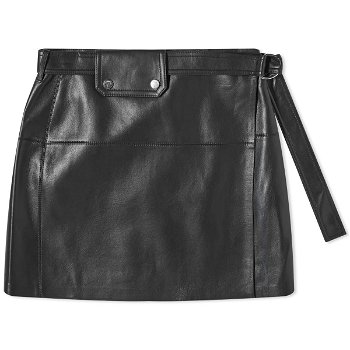 Nanushka Susan Leather Look Mini Skirt NW24RSSK01999