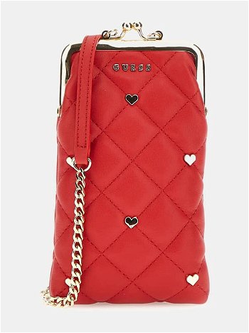 GUESS Quilted Phone Holder PWVAPLP4226