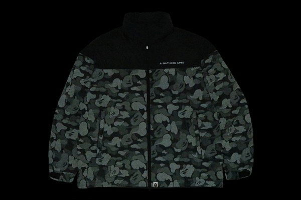 Doudoune BAPE ABC Dot Reflective Camo Down Jacket 001HJF801013X