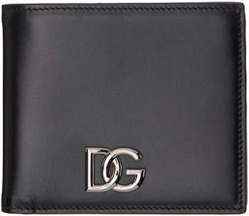 Dolce & Gabbana Black DG Wallet BP1321AW576
