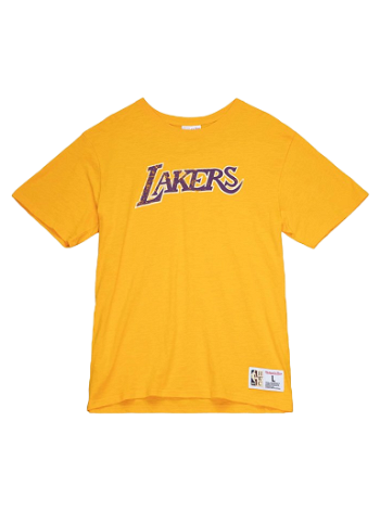 Mitchell & Ness NBA Los Angeles Lakers Legendary Slub Tee TCRW1221-LALYYPPPGOLD