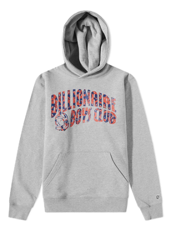 BILLIONAIRE BOYS CLUB Hibiscus Camo Arch Logo Popover Hoody B22217-HG