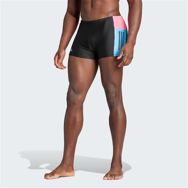 Colorblock 3-Stripes Swim Boxers