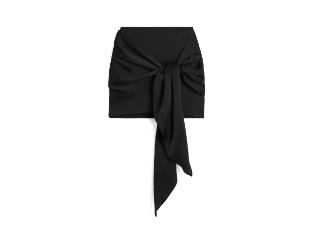Dione Tie-Front Skirt