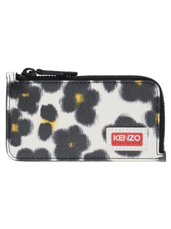 KENZO Paris Hana Leopard Card Holder FD55PM706B01