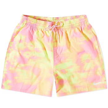 Nike Swim Floral Fade 5" Volley Shorts "Pink Spell" NESSD474-670