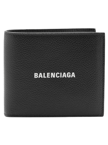 Balenciaga Cash Square Fold Wallet Black/White 594549-1IZI3-1090