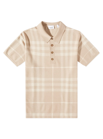 Burberry Wellman Merino Check Polo Shirt 8068482A7405