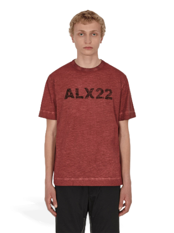 1017 ALYX 9SM Exclusive Logo T-Shirt AXMTS0308FA01 RED0001
