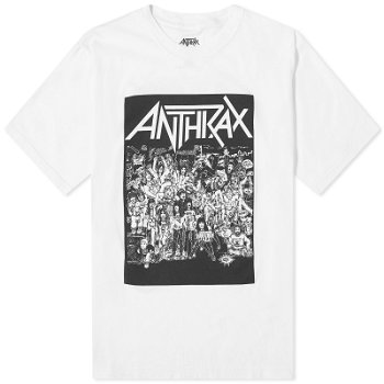 Neighborhood Anthrax No Frills T-Shirt 232PCNH-ST02S-WHT