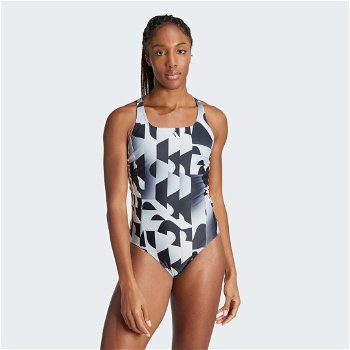 adidas Performance 3-Stripes Graphic Swimsuit IL7272