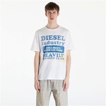 Diesel T-Just-N9 T-Shirt Off White A12355_0KKAK Off White