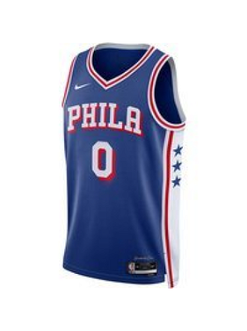 Nike Dri-FIT NBA Philadelphia 76ers Tyrese Maxey Icon Swingman Jersey DX8620-403