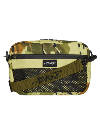 Awake NY Canvas Logo Messenger Bag AWK-SP23-AC002  GRE