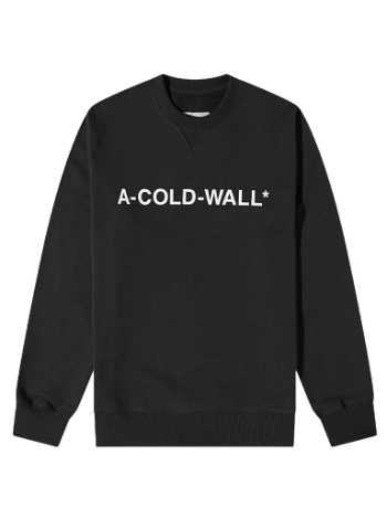 A-COLD-WALL* Logo Crew Sweat ACWMW056-BLK