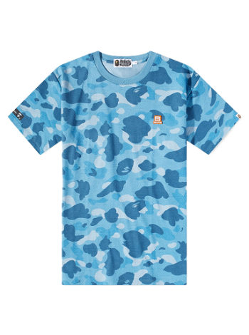 BAPE Honeycomb Camo T-Shirt Blue 001CSJ301010M-BLU