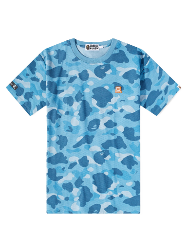 Honeycomb Camo T-Shirt Blue