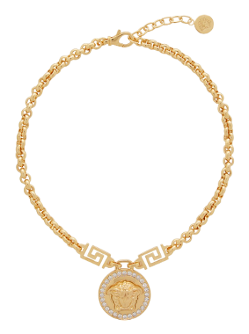 Versace Gold Icon Medusa Necklace DG1E009 DJMX