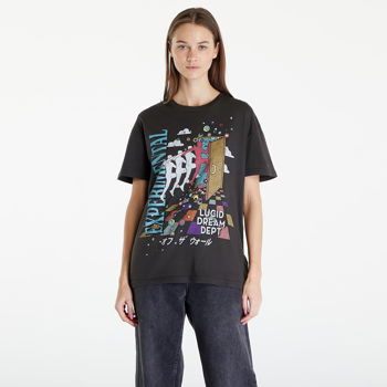 Vans Women's T-Shirt Vivid Dreams Oversized Black VN000H08BLK1