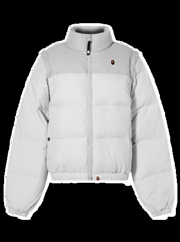BAPE Detachable Sleeve Puffer Jacket 001DNI802001L-GRY