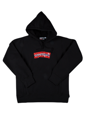 Supreme Comme des Garçons SHIRT x Box Logo Hooded Sweatshirt SS17SW25 BLACK