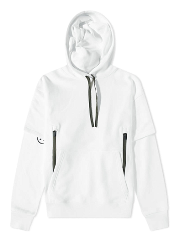 Acronym Organic Cotton Hooded Sweatshirt S34-PR-WHT