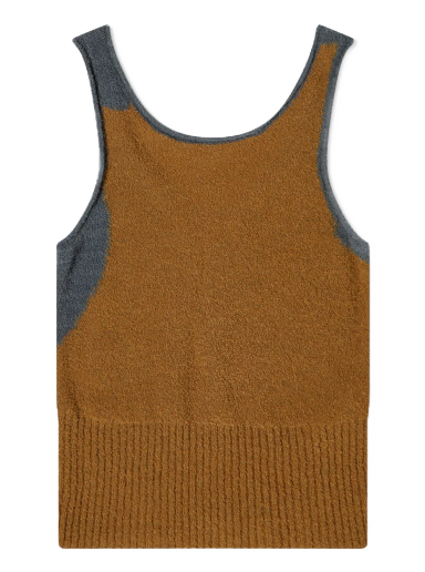 Coastal Cropped Knitted Tank Top