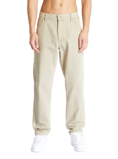 Duck Canvas Carpenter Trousers Stone Washed Desert Sand