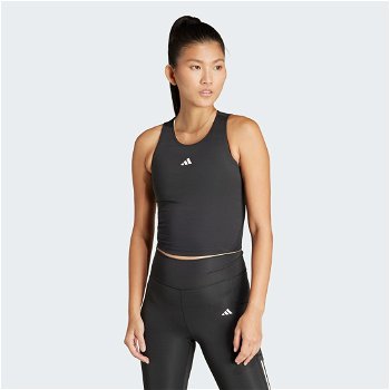 adidas Performance Branded Mesh Crop Top IL0536