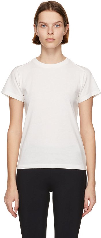 Moncler Matt Black Logo Stripe T-Shirt G10938C7B010829H8